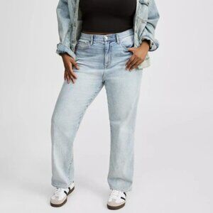NWT-Torrid High Rise Straight Elastic Waist Jean